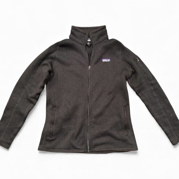 Patagonia Women’s Better Sweater Full-Zip Jacket – Black – Size Large - Picture 1 of 5